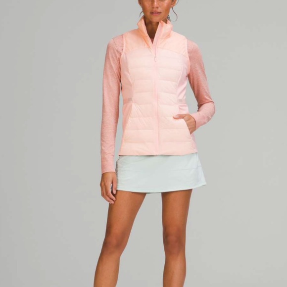Lululemon Down for It All Vest Pink Size 4 - Picture 1 of 9